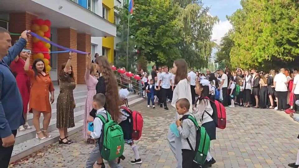 Мордовия оказала поддержку Каланчакской школе и её первоклассникам