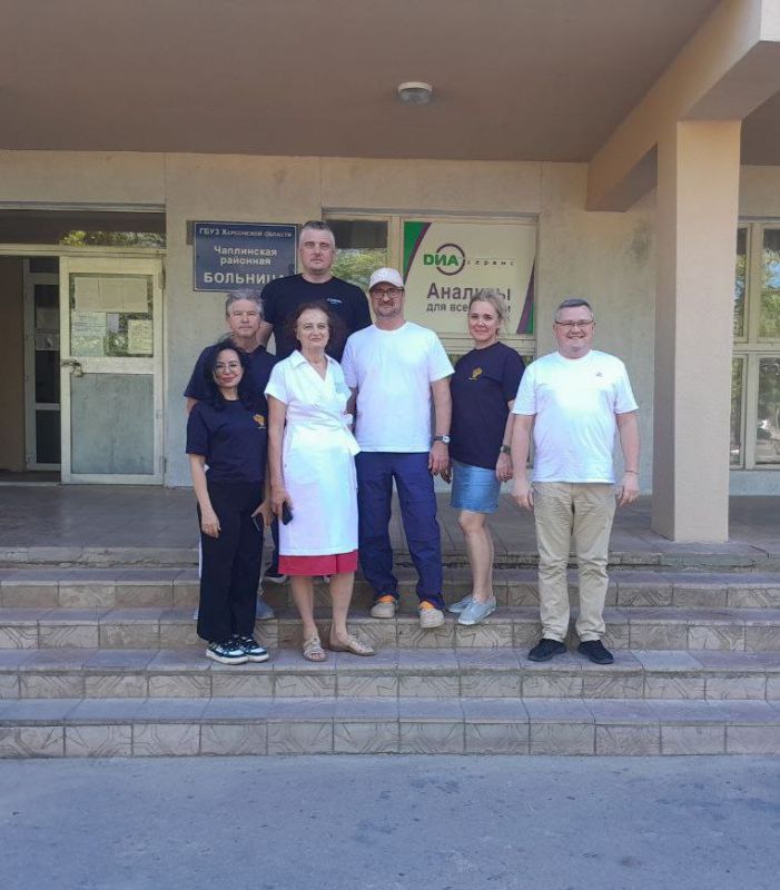 В Чаплинскую районную больницу прибыла бригада специалистов Клинической больницы №85 ФМБА России
