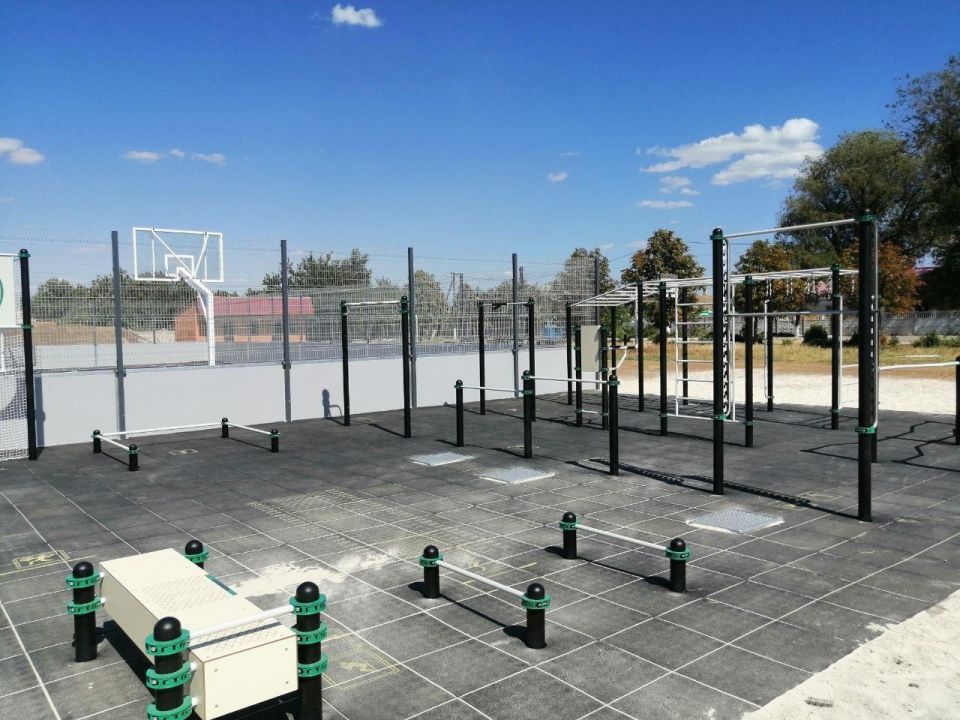 В Чаплинском муниципальном округе ведутся работы по строительству физкультурно – оздоровительного комплекса