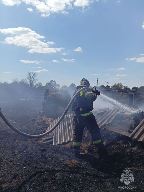 За минувшие сутки в Херсонской области зарегистрировано два ландшафтных пожара