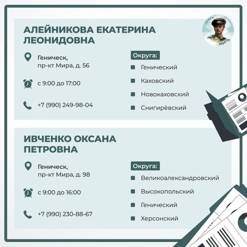 Нотариусы в Херсонской области