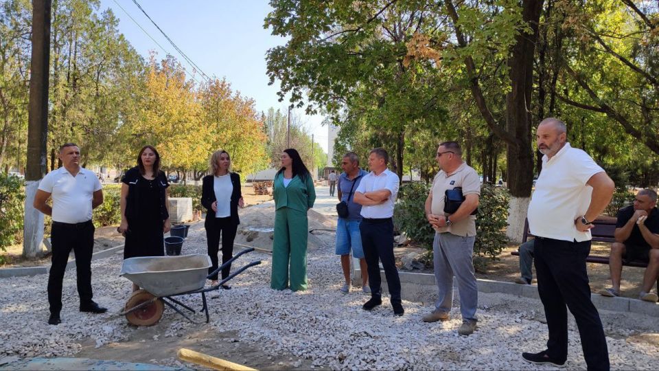 Ремонт в центральном парке Новотроицкого округа на финишной прямой, заявил Владимир Сальдо