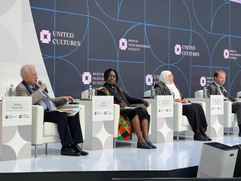 В Санкт-Петербурге проходит международный форум объединенных культур