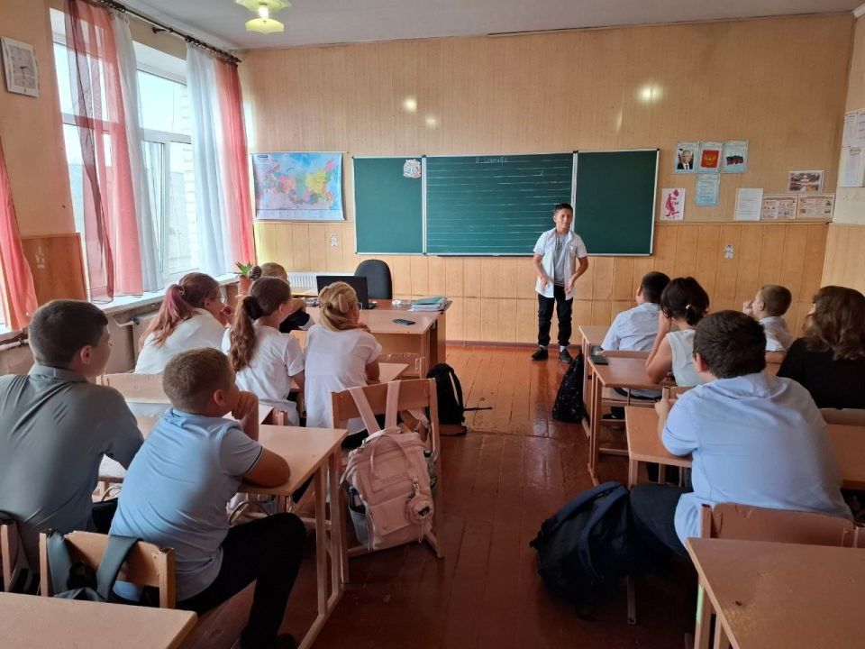 В Гавриловской школе состоялась игра «Экологический Крокодил»