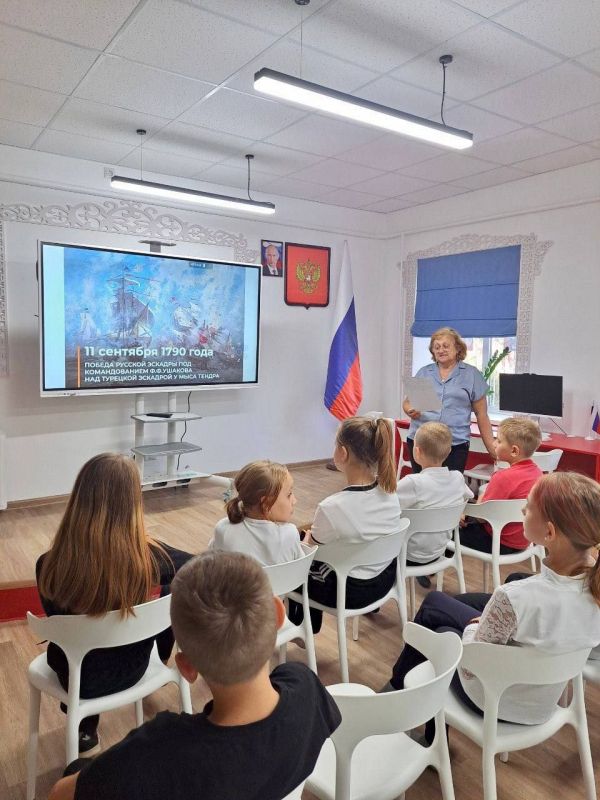 «Морской пучины гений, наш адмирал — великий Ушаков»: историко-литературный караван в библиотеке «Гридень»