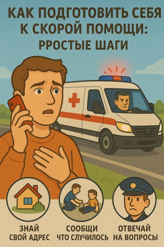 Как подготовить себя к скорой помощи: простые шаги
