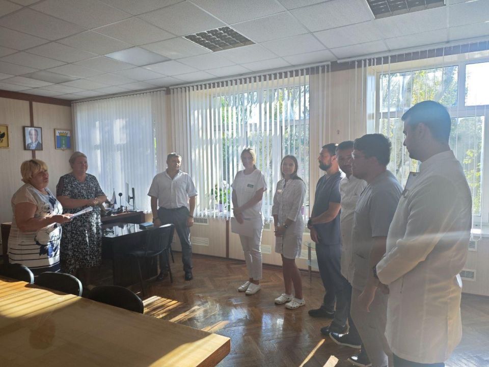 В Каланчаке завершилась командировка восемнадцатой бригады врачей из Мордовии