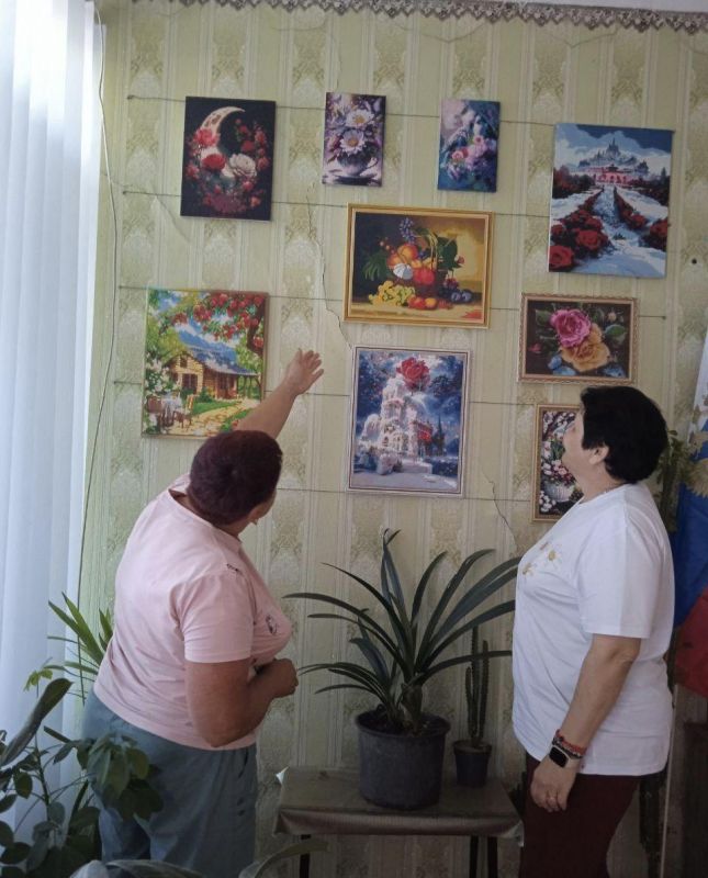 Выставка картин в селе Раздольное: "Алмазная мозаика: искусство в каждой детали"