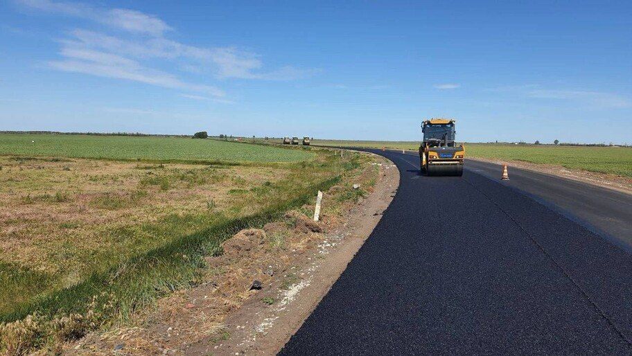В Херсонской области досрочно завершили ремонт 30 км дороги