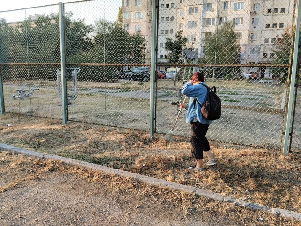 Александр Дудка: В Скадовске продолжаются плановые уборки!