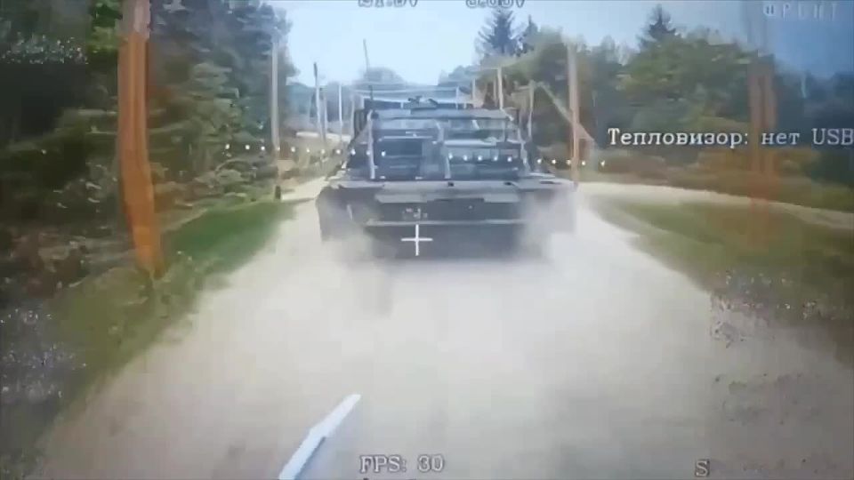 Возможно первое поражение австралийского Abrams на СВО