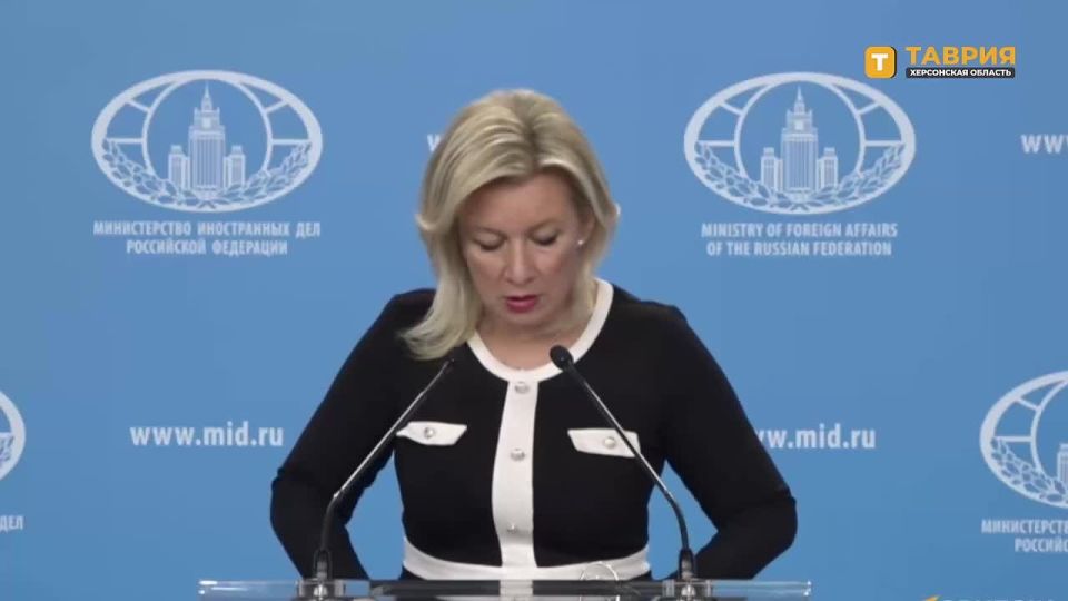 За неделю от обстрелов ВСУ пострадали пять жителей Херсонской области, заявила Мария Захарова