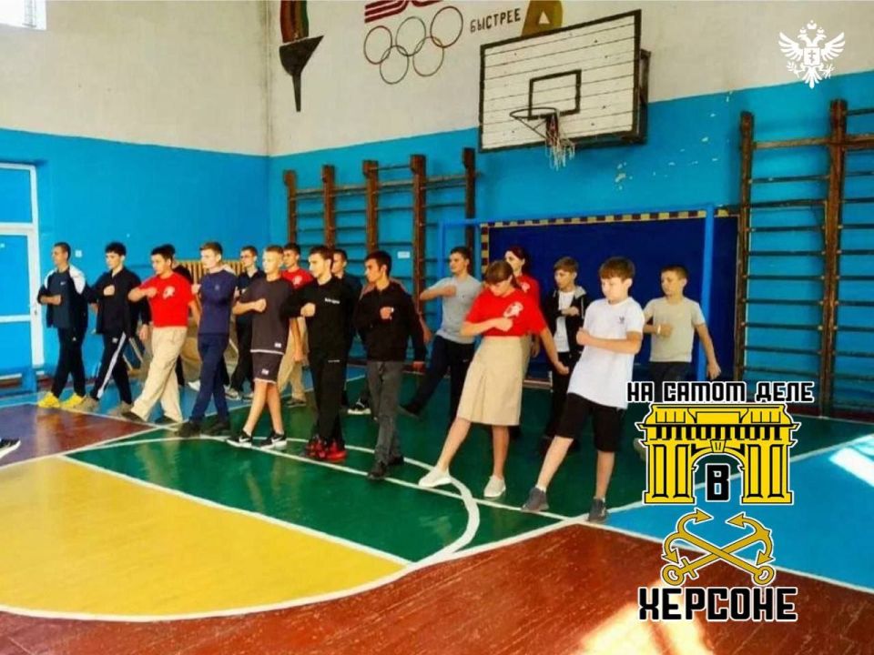 Специалисты центра «Патриот» провели обучение для школьников Рубановки, обучая их основам военного дела!