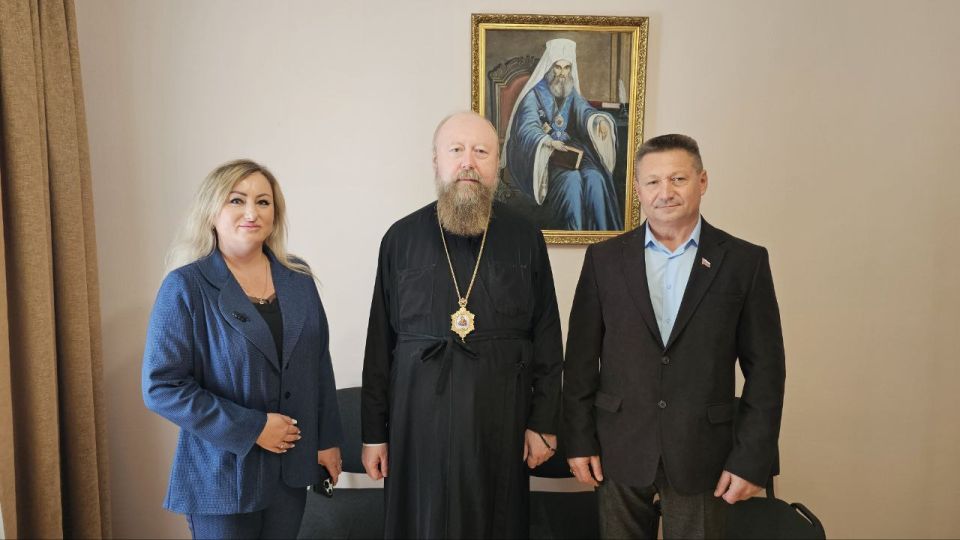 Александр Дудка: Глава Скадовского округа поздравил епископа Филарета с днём рождения