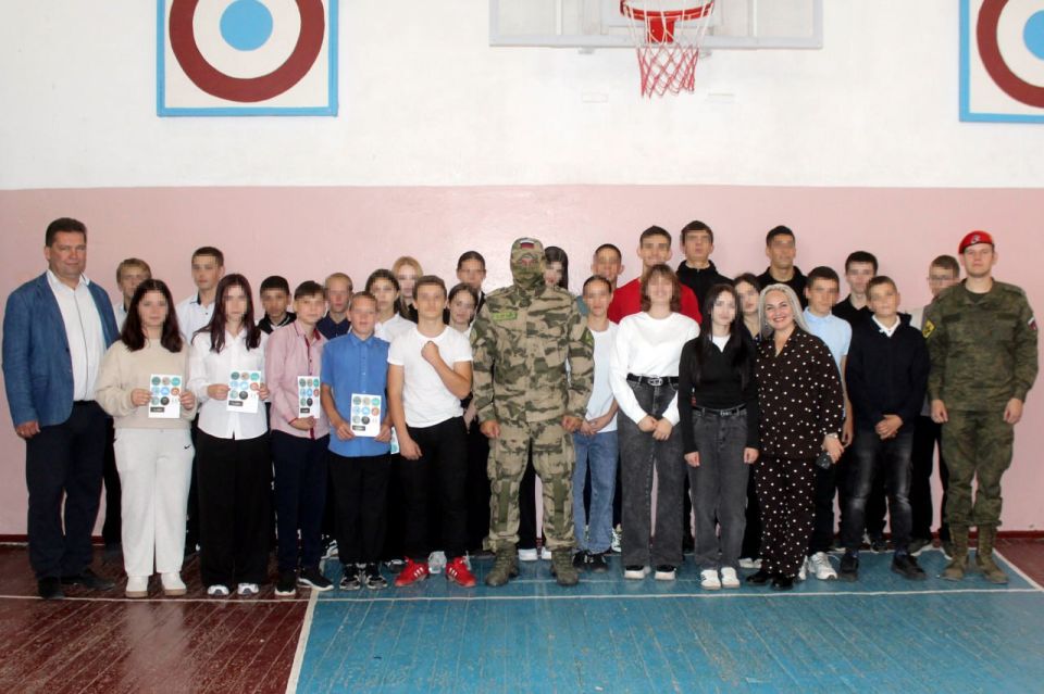 Военно-спортивные сборы для школьников прошли в Хлебодаровке Чаплинского округа