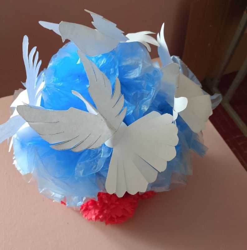 Единство планеты. 21 сентября в филиале №4 Культурно-досугового центра Великолепетихского округа прошла тематическая программа «Единство планеты», посвящённая Международному дню мира