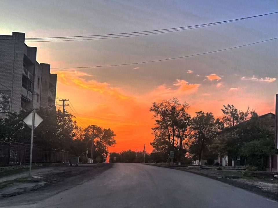 Продолжаем любоваться закатами Херсонщины