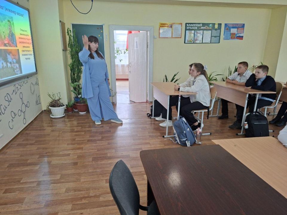 Урок о лесных профессиях для школьников Херсонской области