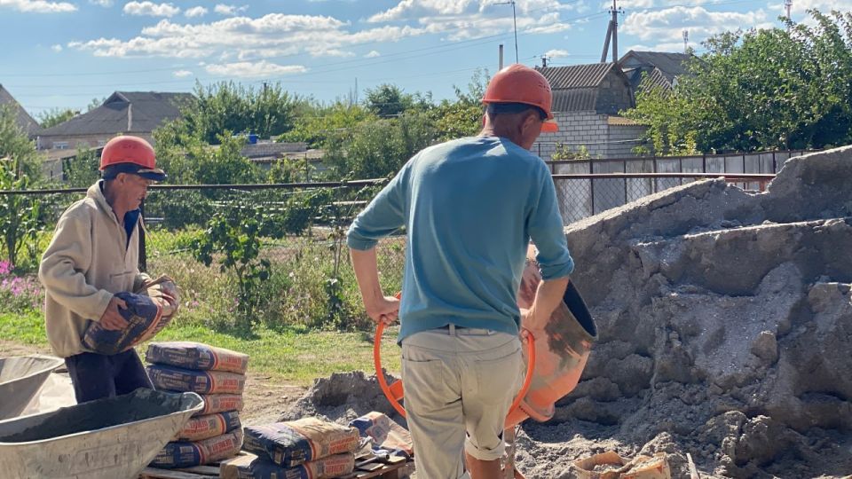 Кровлю Красненского детского сада в Херсонской области заменили полностью в ходе ремонта по проекту «Единой России» «Новая школа»