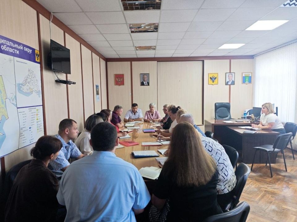 Аппаратное совещание в Каланчакском муниципальном округе