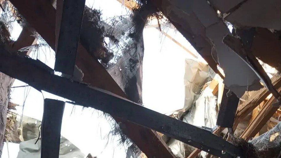 В результате атаки ВСУ получил контузию житель Днепрян, поврежден жилой дом