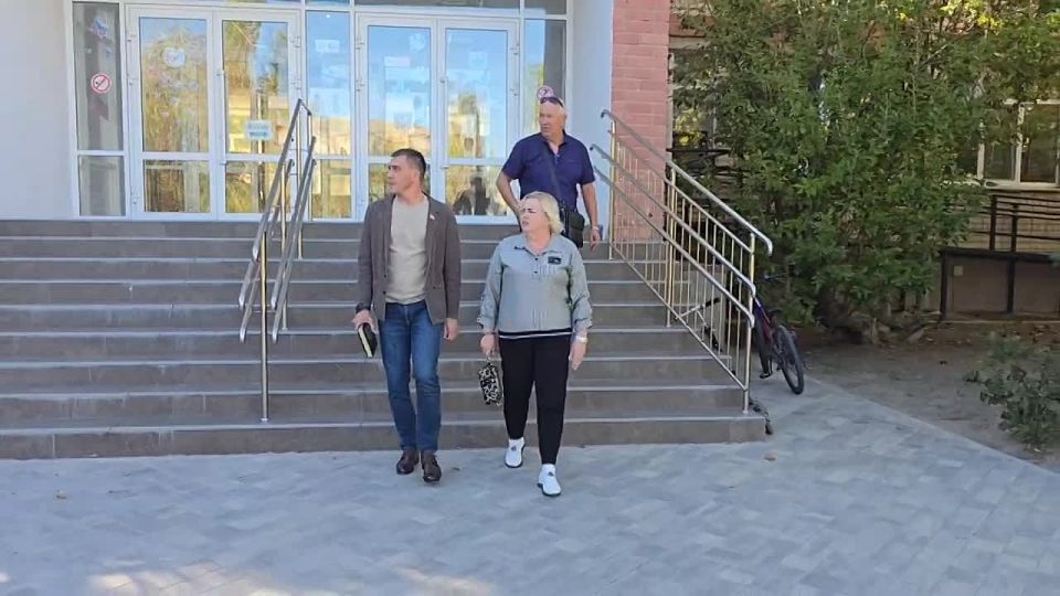 Рамиль Замалетдинов: Посетил школу № 3 Генического муниципального округа