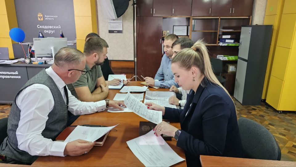 Александр Дудка: Новая техника для Скадовского округа: заседание комиссии