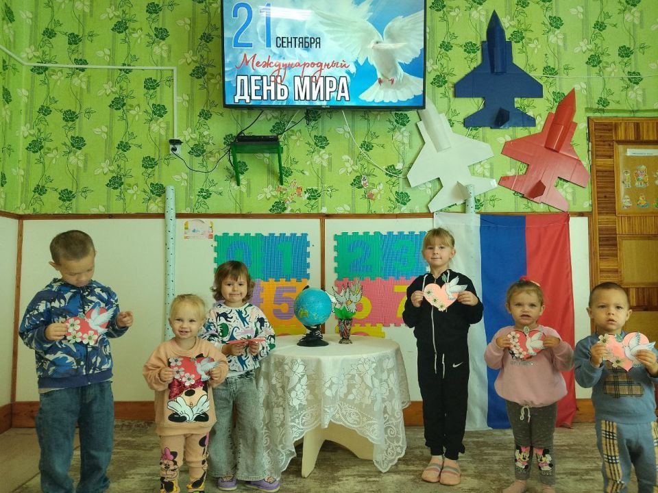 Международный день мира в детском саду «Золотой ключик»