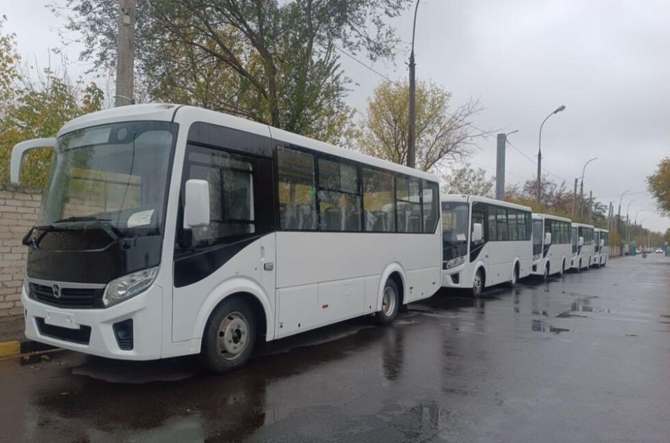 Свыше 800 городских автобусов поставили в Донбасс и Новороссию в 2023–2024 гг
