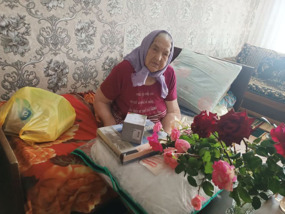 Александр Дудка: Поздравление с 96-летием жительницы села Зеленое