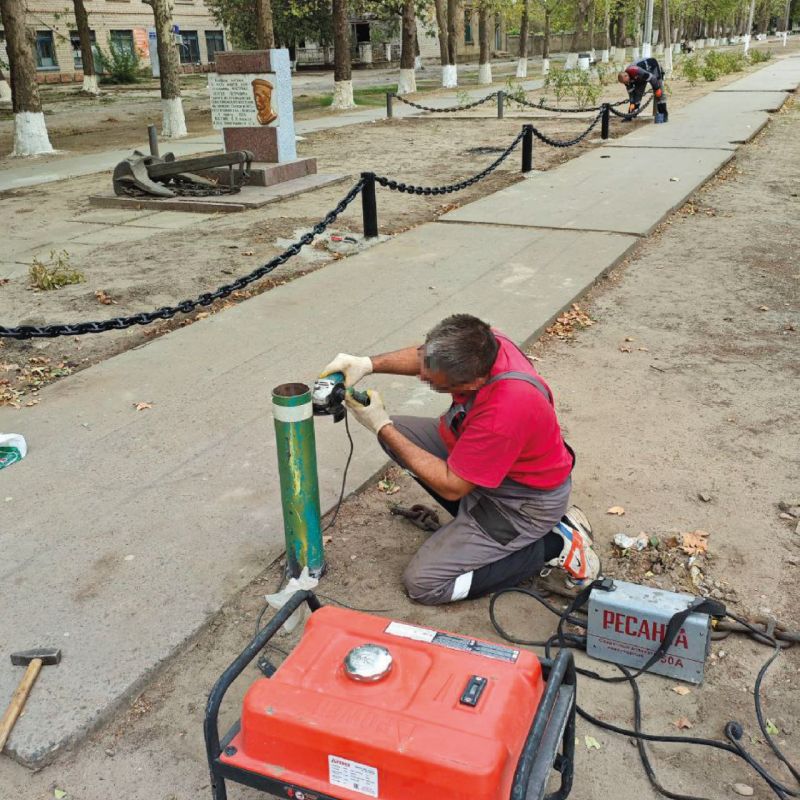 Аварийная бригада Калининградской области отчиталась о проделанной работе в Алешкинском округе за две недели #помощь39региона