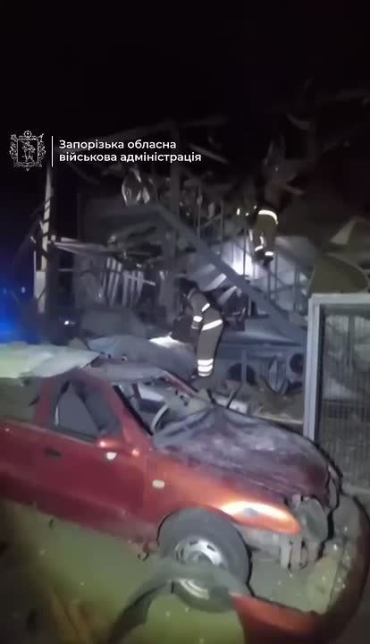 Ночью был нанесен удар по Запорожью