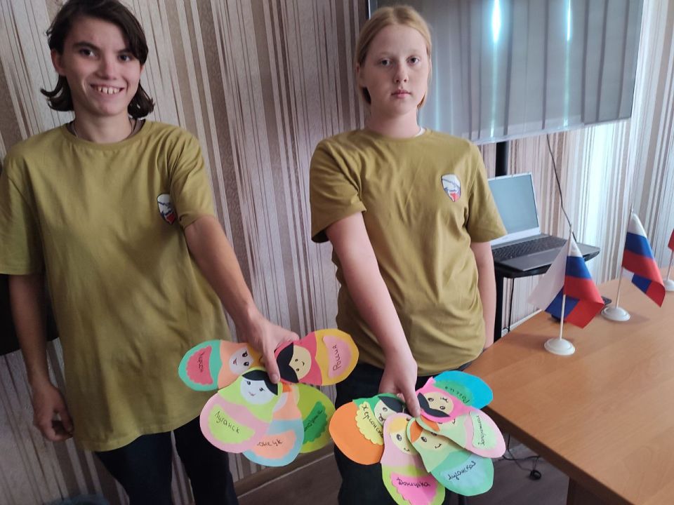 В селе Долинское отметили День воссоединения с новыми регионами России!