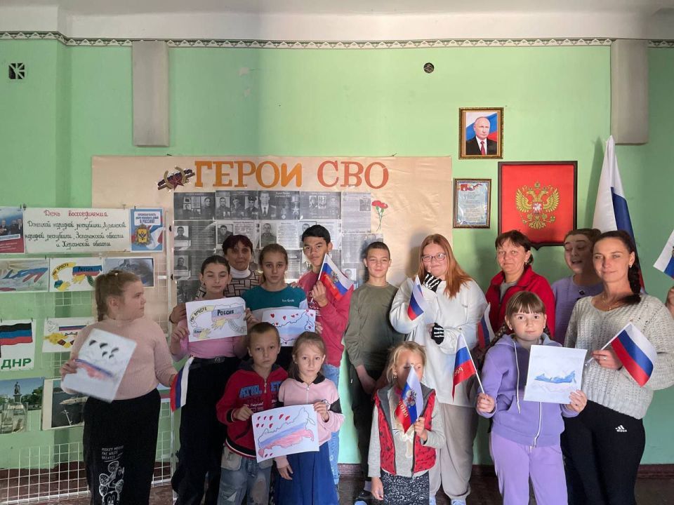 В Новопавловском СК отметили День воссоединения России и новых регионов