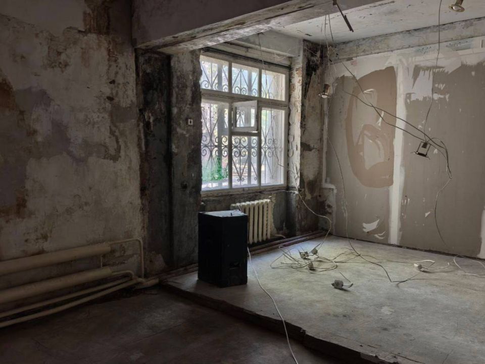 В Чаплинке вовсю реконструируют культурно-досуговый центр по нацпроекту "Семья"