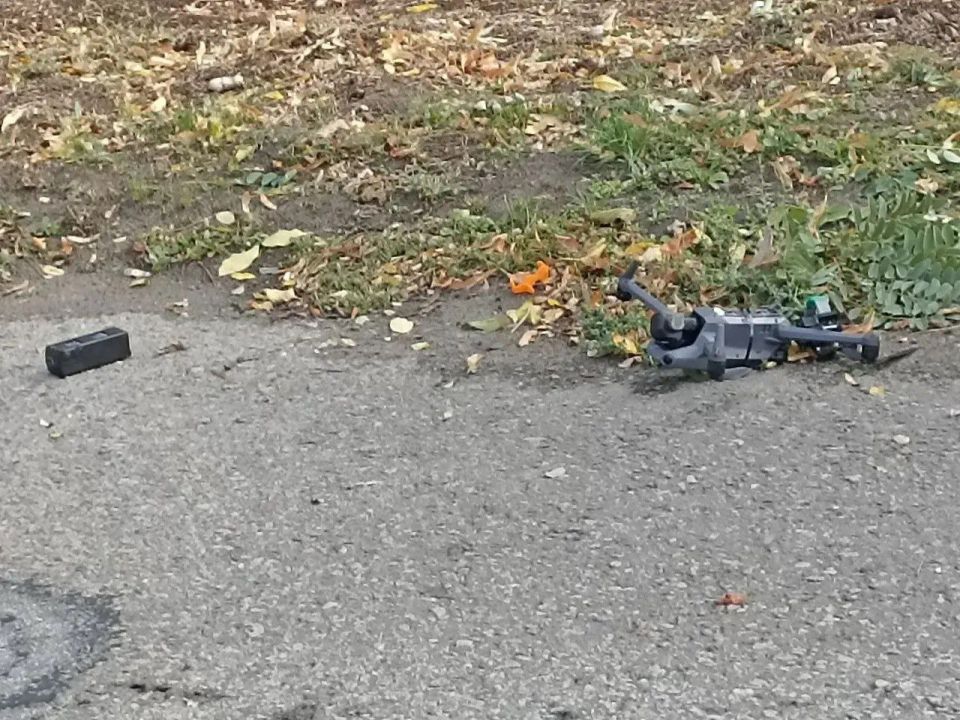 В Новой Каховке обнаружен БПЛА без боеприпаса