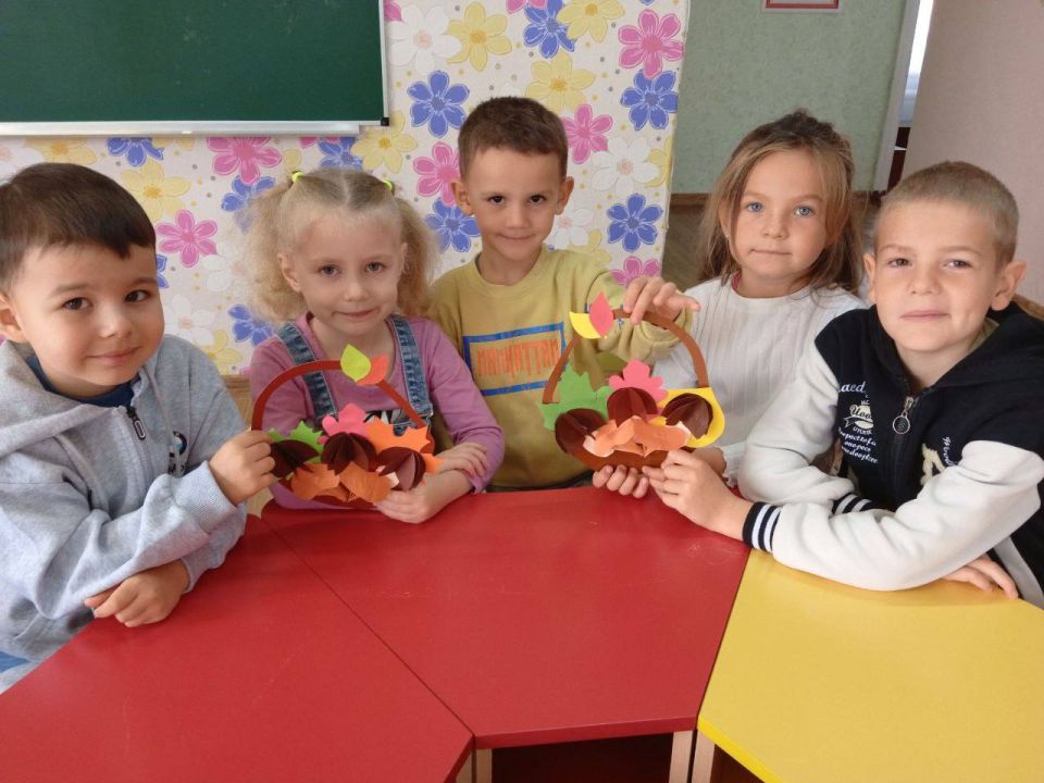 Осенние поделки малышей из Таврийского ясли-сада
