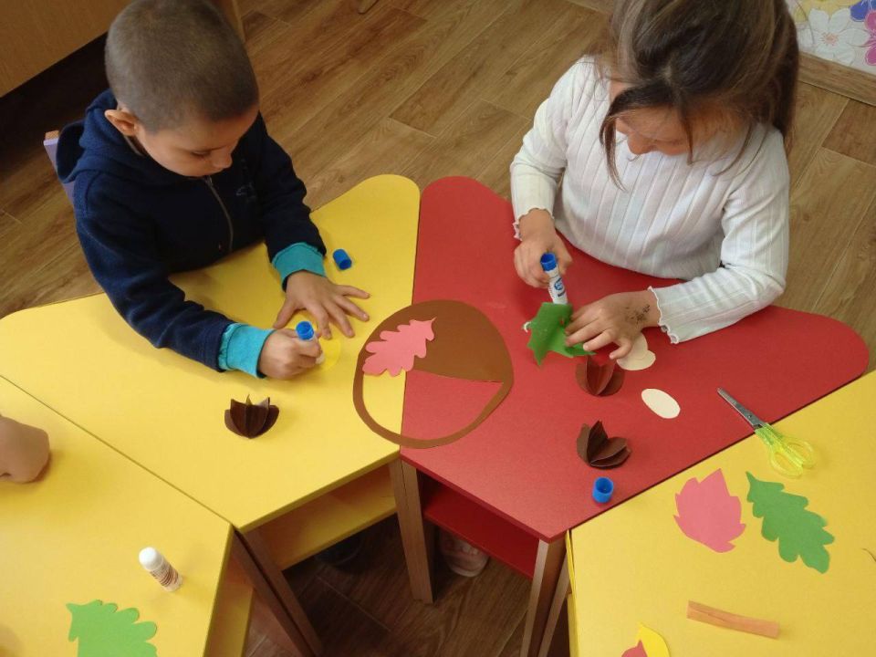 Осенние поделки малышей из Таврийского ясли-сада