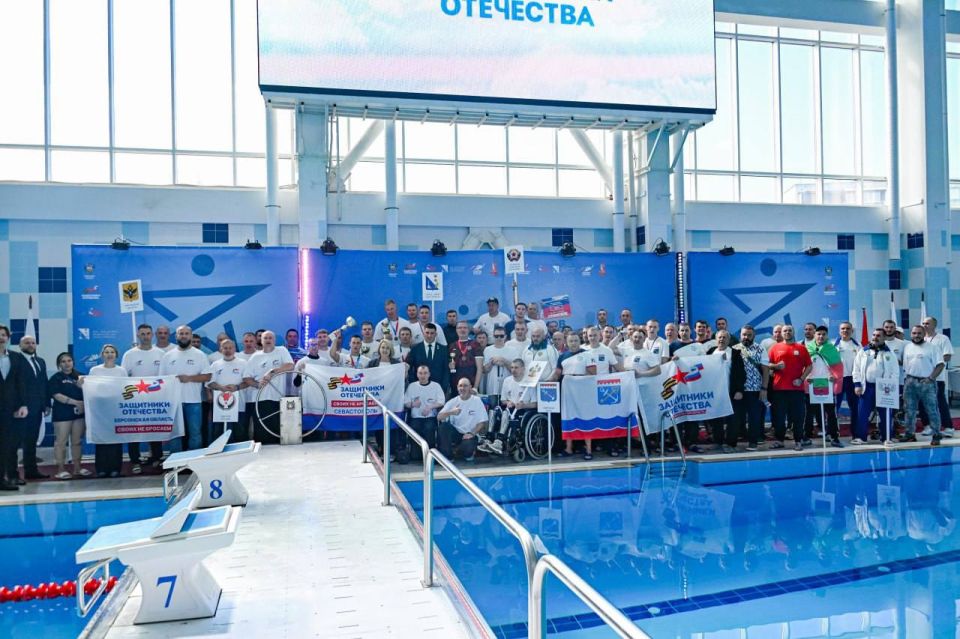 Команда ветеранов СВО Херсонской области приняла участие в межрегиональных соревнованиях по плаванию «Кубок Защитников Отечества»