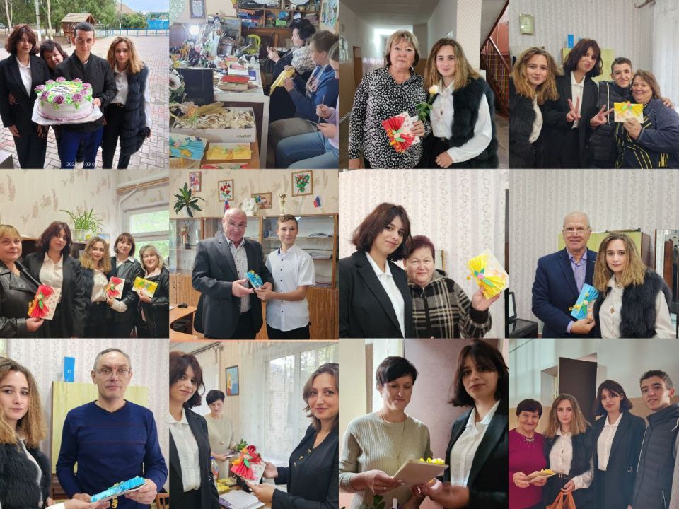 День учителя - один из самых тёплых, трогательных праздников