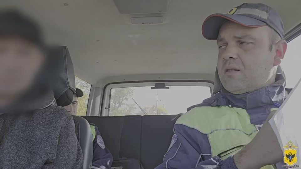 В Каховском округе сотрудники ГИБДД прихватили выпившего водителя