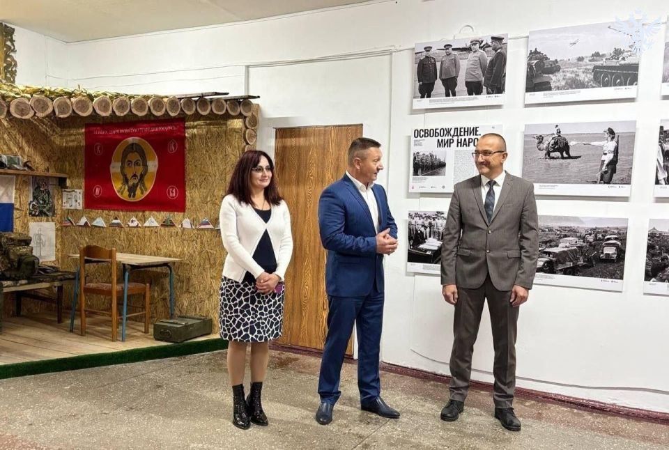 В Скадовске открылся военно-патриотический музей и фотовыставка «Путь освобождения»