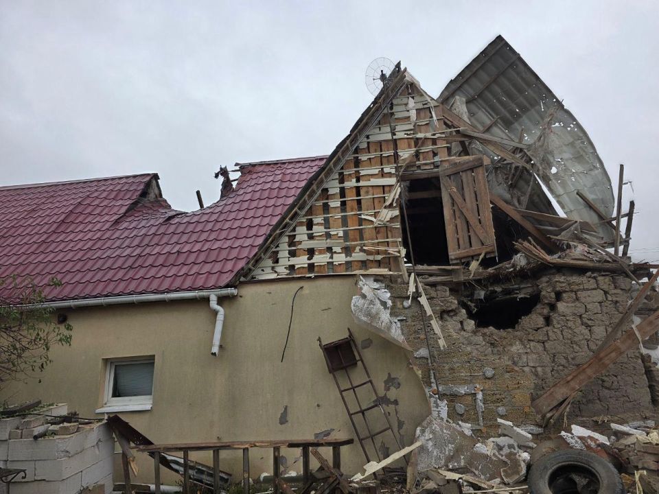 В Новой Маячке Херсонской области из-за удара ВСУ поврежден частный дом — Сальдо