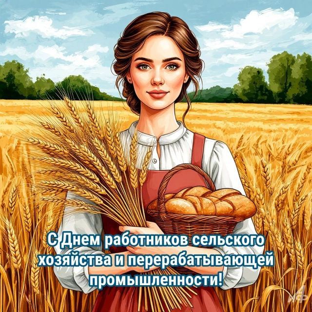Дорогие друзья!. Сегодня, 13 октября, наша страна традиционно отмечает День работника сельского хозяйства и перерабатывающей промышленности!