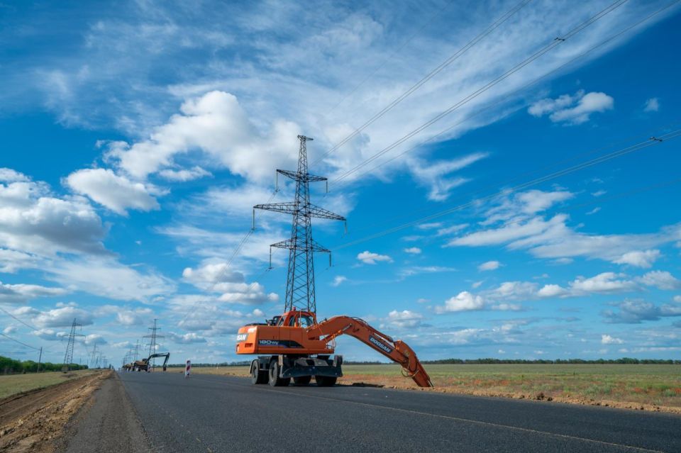 В Херсонской области завершается капремонт 35 км трассы Новая Каховка – Геническ
