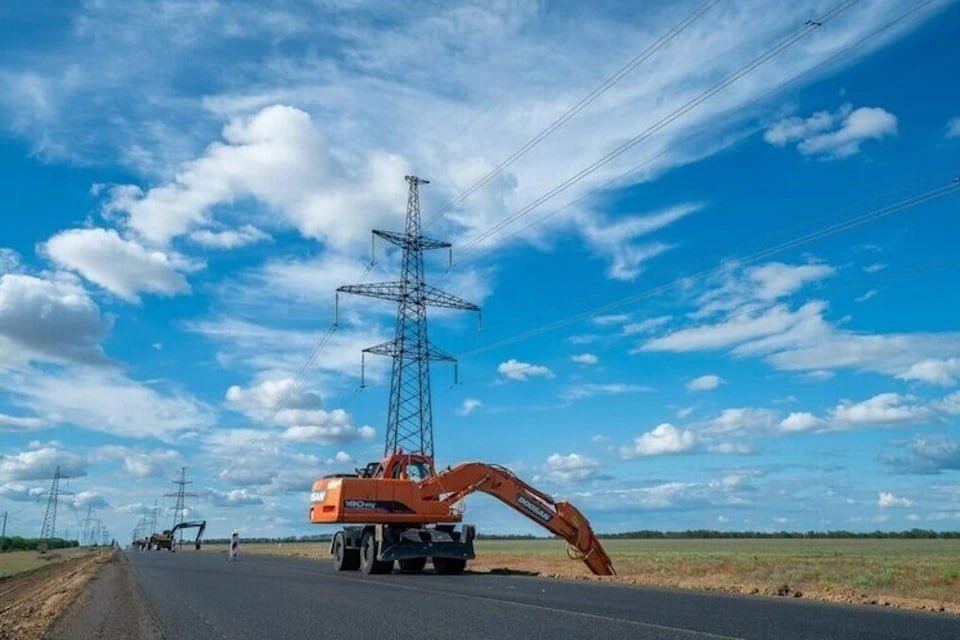 Завершается ремонт трассы Новая Каховка — Геническ