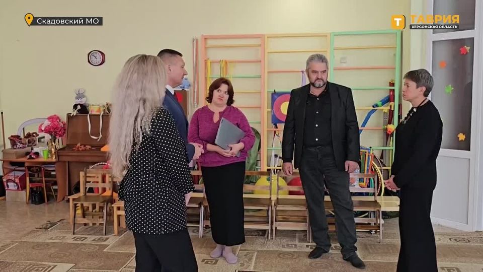 Новую технику для работы с детьми доставили в Скадовский детский сад "Чебурашка"