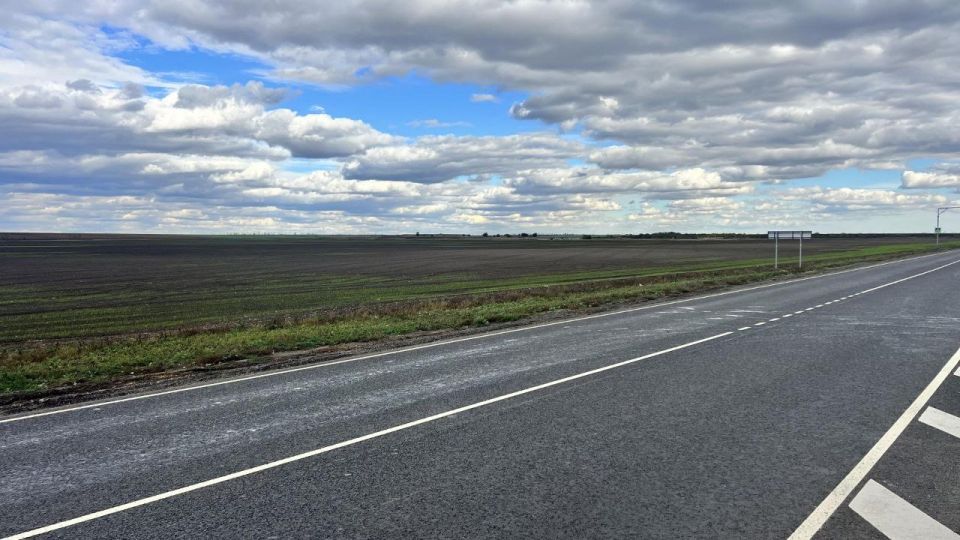 Минтранс принял на баланс новую дорогу