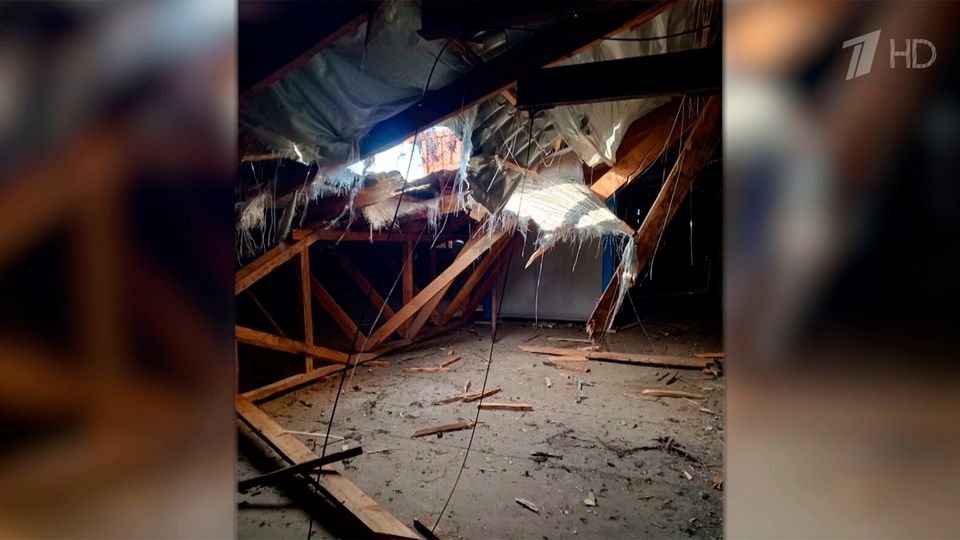 Украинские террористы ударили по жилым домам в Алешках Херсонской области