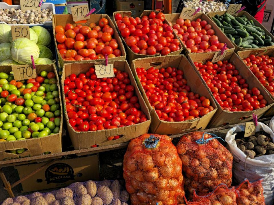 Цены на плодоовощную продукцию остаются стабильные